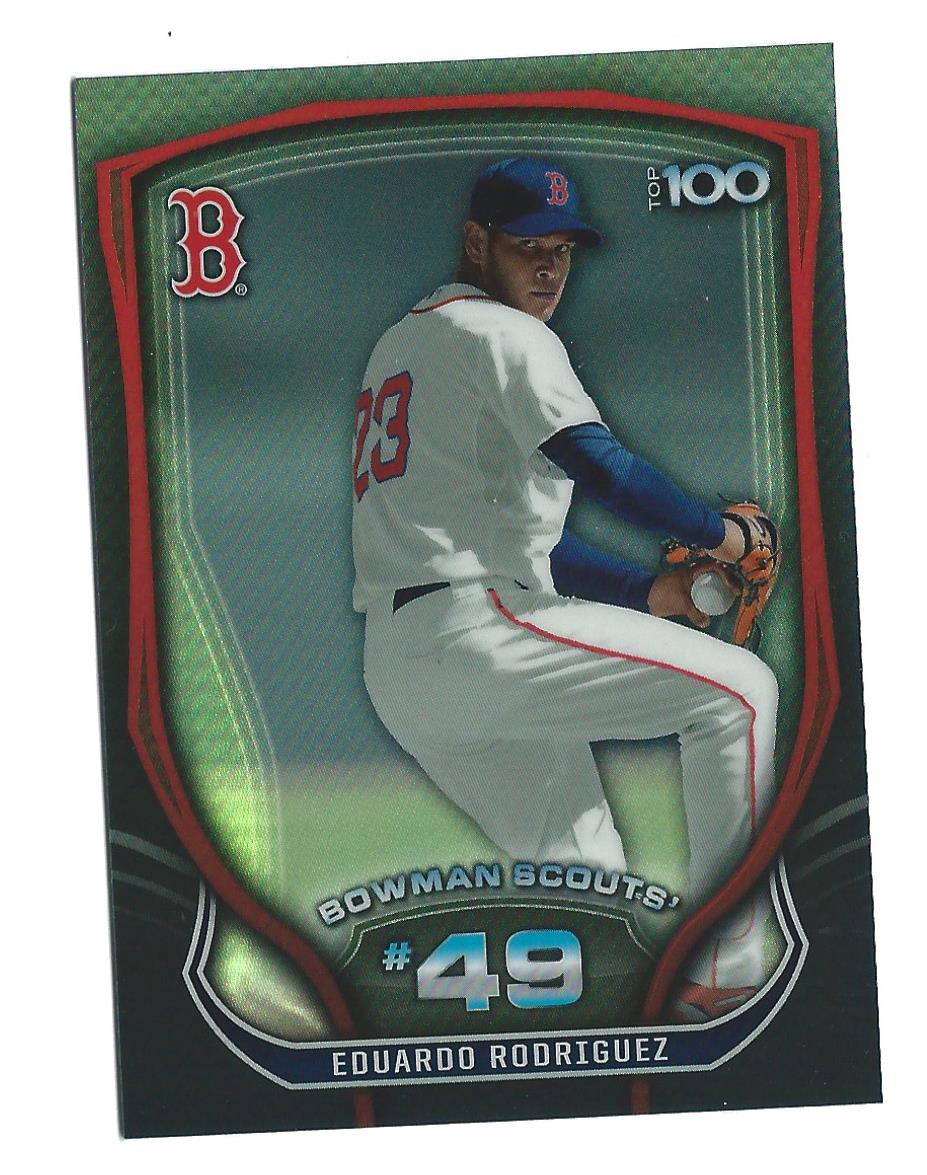 2015 Bowman Chrome Baseball Bowman Scouts Top 100 Insert Singles - You Choose - Picture 11 of 25