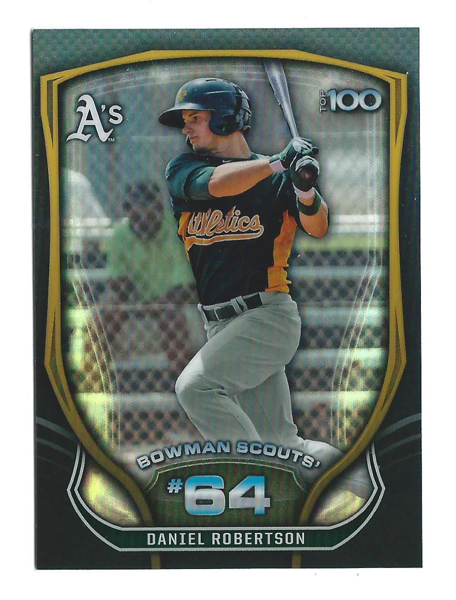 2015 Bowman Chrome Baseball Bowman Scouts Top 100 Insert Singles - You Choose - Picture 14 of 25