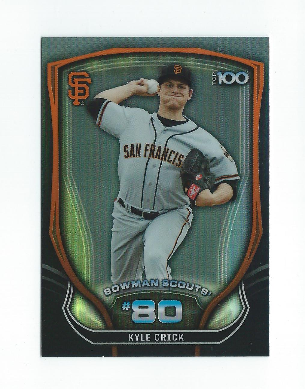 2015 Bowman Chrome Baseball Bowman Scouts Top 100 Insert Singles - You Choose - Picture 19 of 25