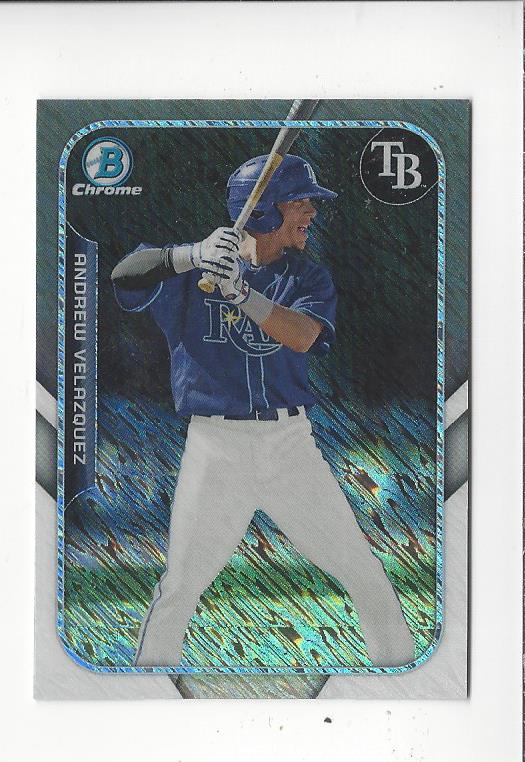 2015 Bowman Chrome Baseball Farm's Finest Mini Parallel Singles - You Choose - Picture 7 of 46