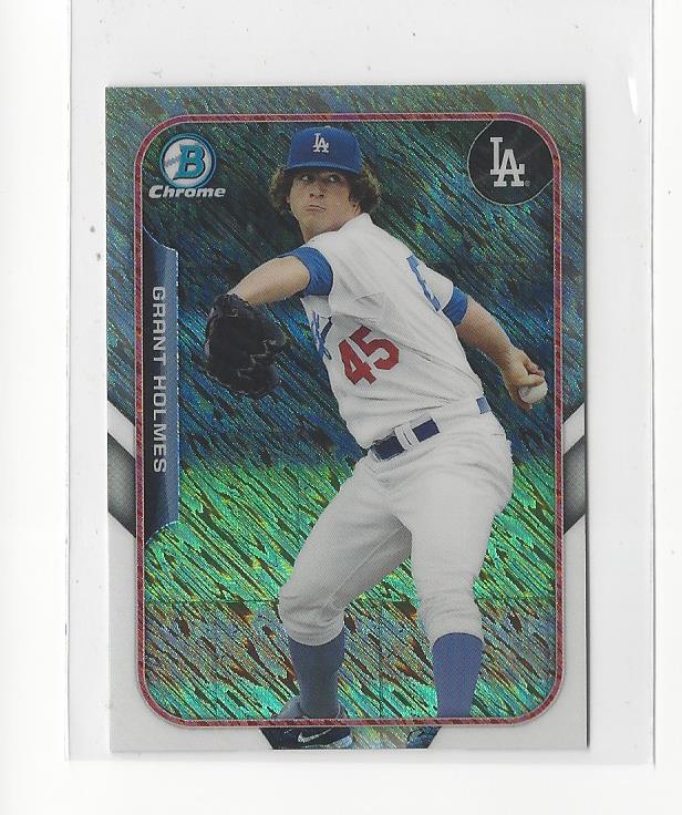 2015 Bowman Chrome Baseball Farm's Finest Mini Parallel Singles - You Choose - Picture 22 of 46