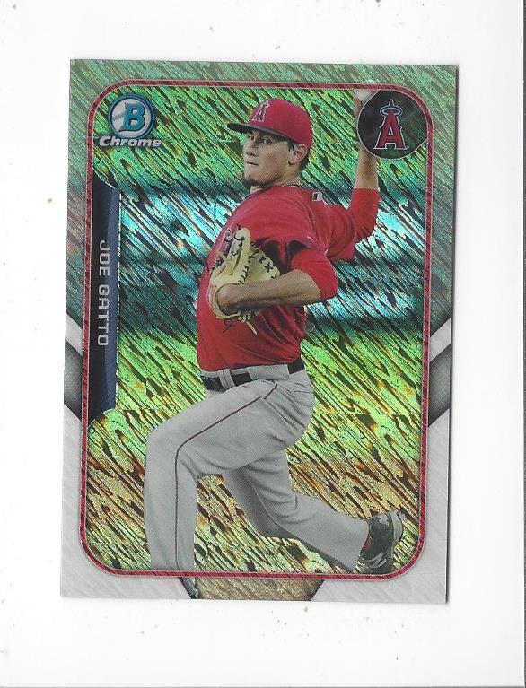 2015 Bowman Chrome Baseball Farm's Finest Mini Parallel Singles - You Choose - Picture 24 of 46