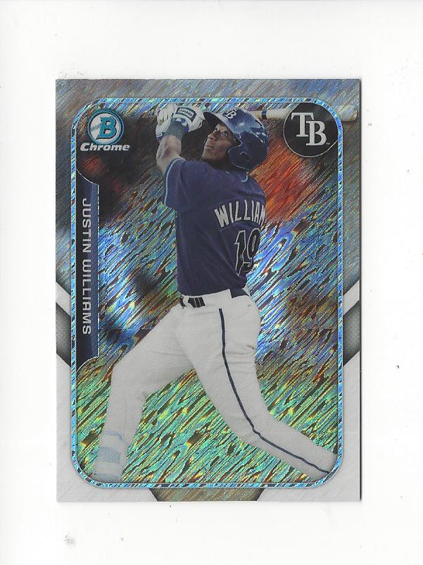 2015 Bowman Chrome Baseball Farm's Finest Mini Parallel Singles - You Choose - Picture 27 of 46