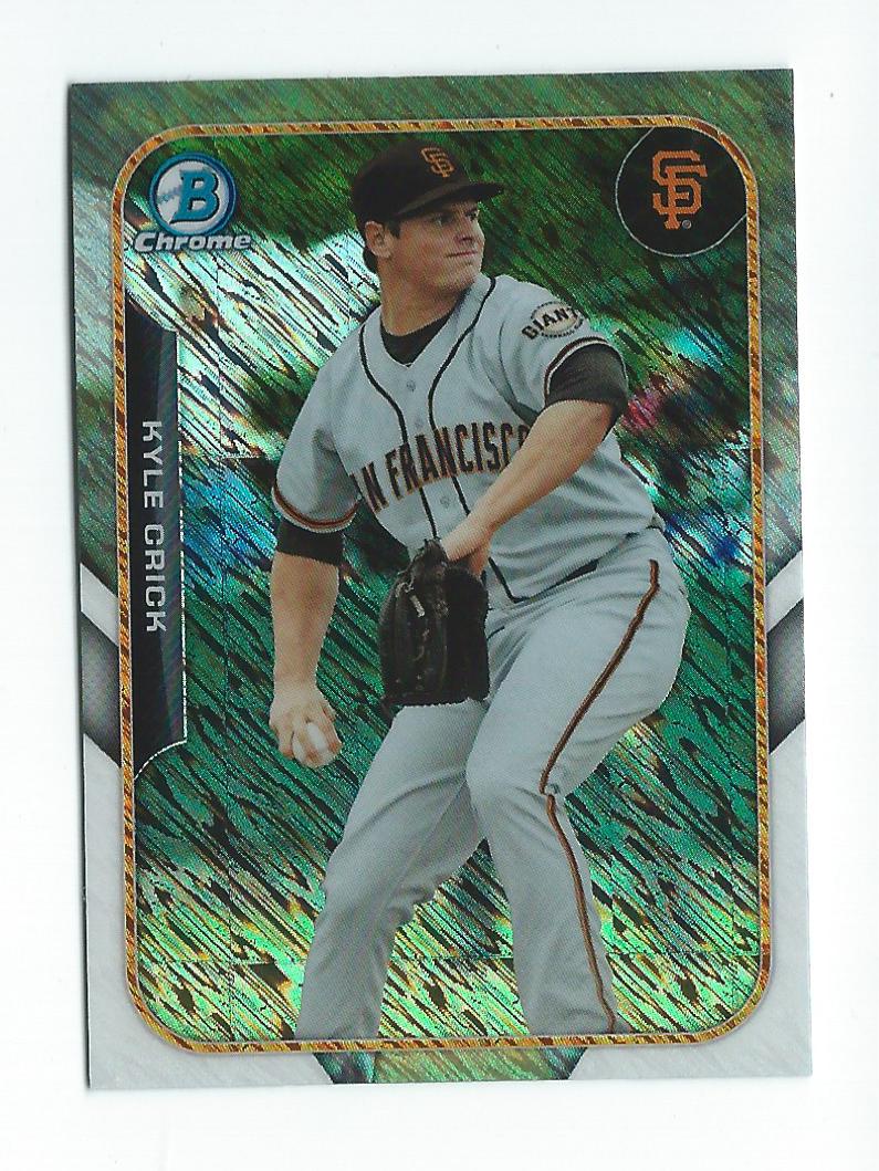 2015 Bowman Chrome Baseball Farm's Finest Mini Parallel Singles - You Choose - Picture 28 of 46