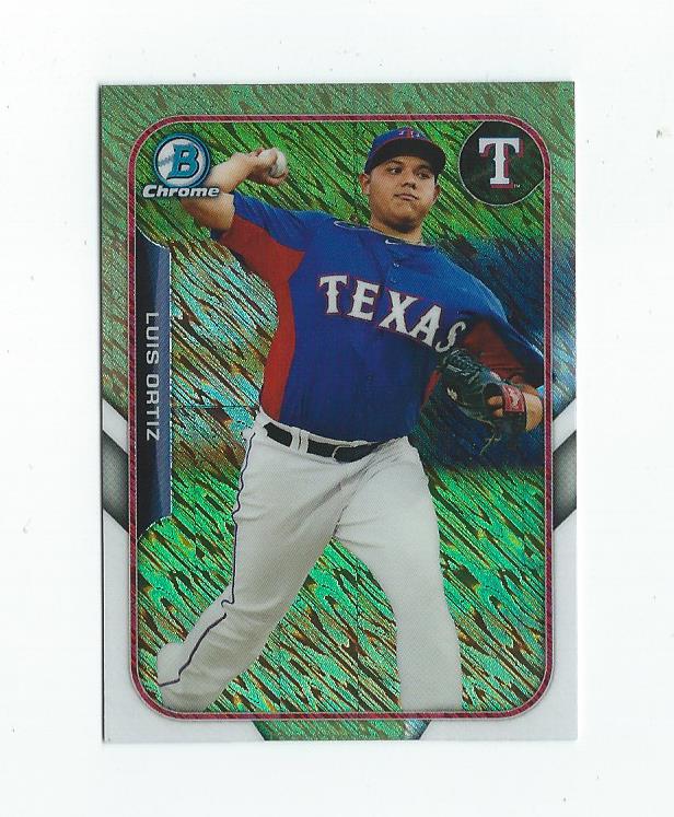 2015 Bowman Chrome Baseball Farm's Finest Mini Parallel Singles - You Choose - Picture 33 of 46