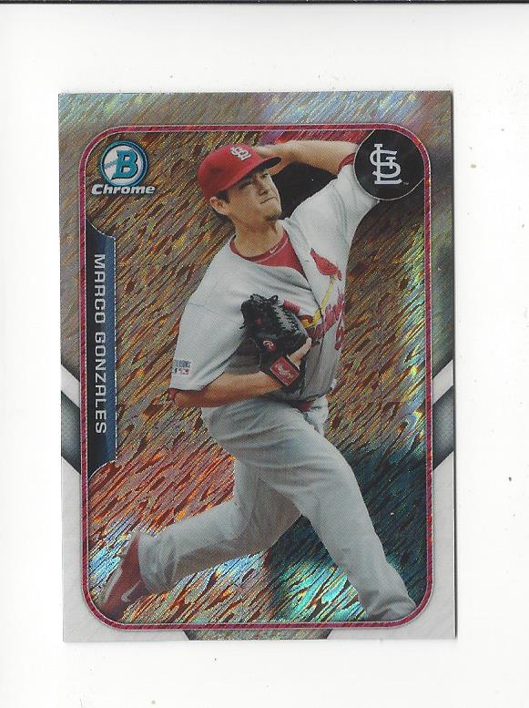 2015 Bowman Chrome Baseball Farm's Finest Mini Parallel Singles - You Choose - Picture 35 of 46