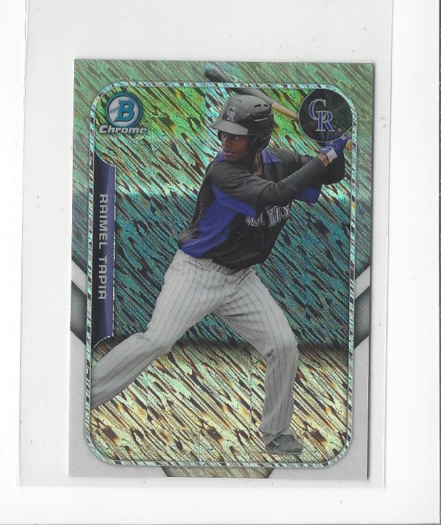 2015 Bowman Chrome Baseball Farm's Finest Mini Parallel Singles - You Choose - Picture 43 of 46