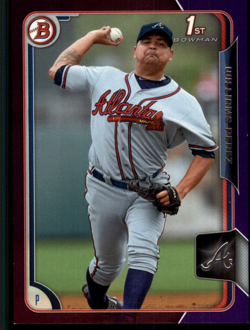 2015 Bowman Baseball "Prospects Color" Insert Parallel Cards - Picture 8 of 39