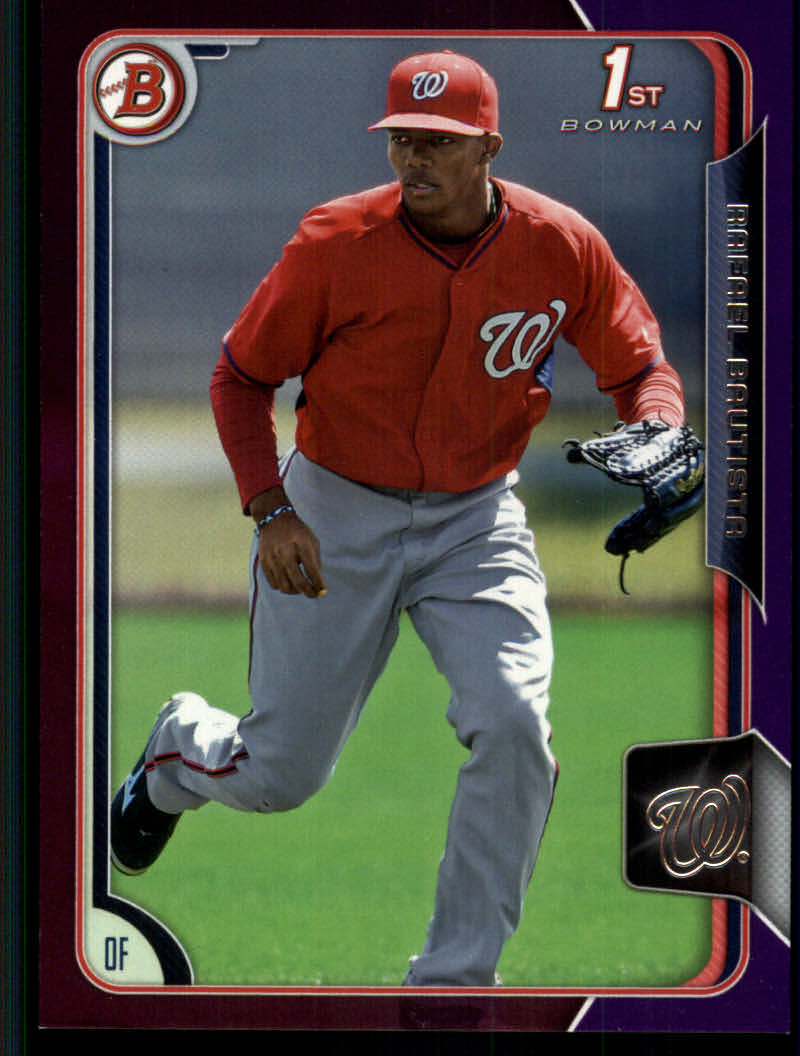2015 Bowman Baseball "Prospects Color" Insert Parallel Cards - Picture 14 of 39
