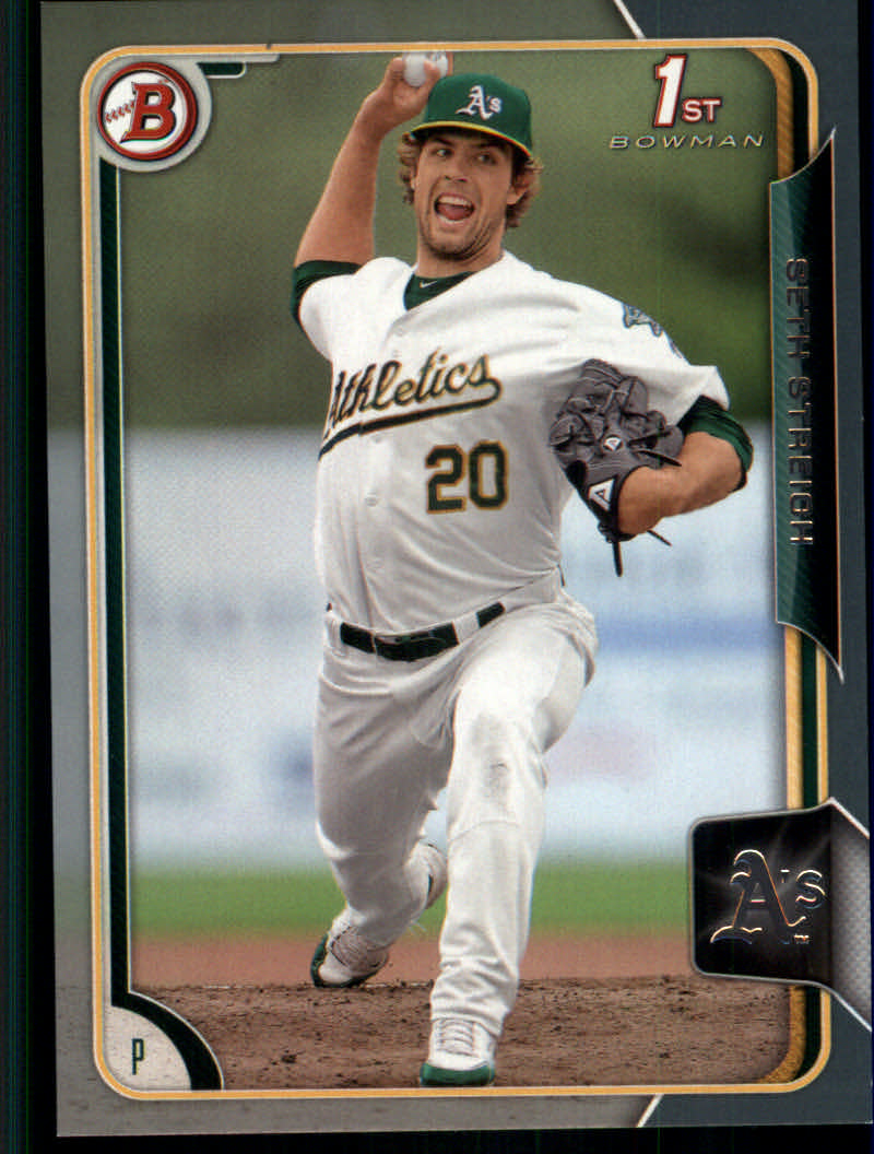 2015 Bowman Baseball "Prospects Color" Insert Parallel Cards - Picture 20 of 39