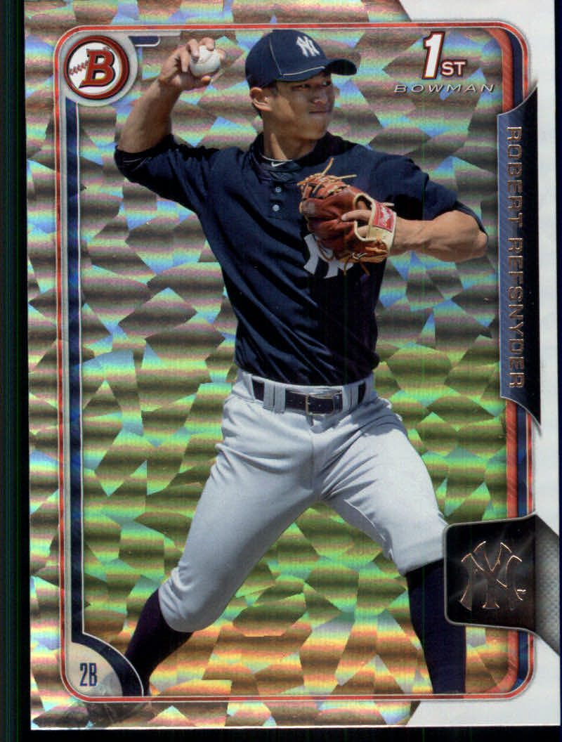 2015 Bowman Baseball "Prospects Color" Insert Parallel Cards - Picture 34 of 39