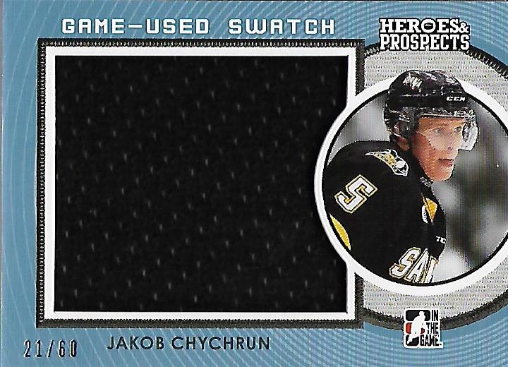 2014-15 ITG Heroes and Prospects Jersey #JC1 Jakob Chychrun