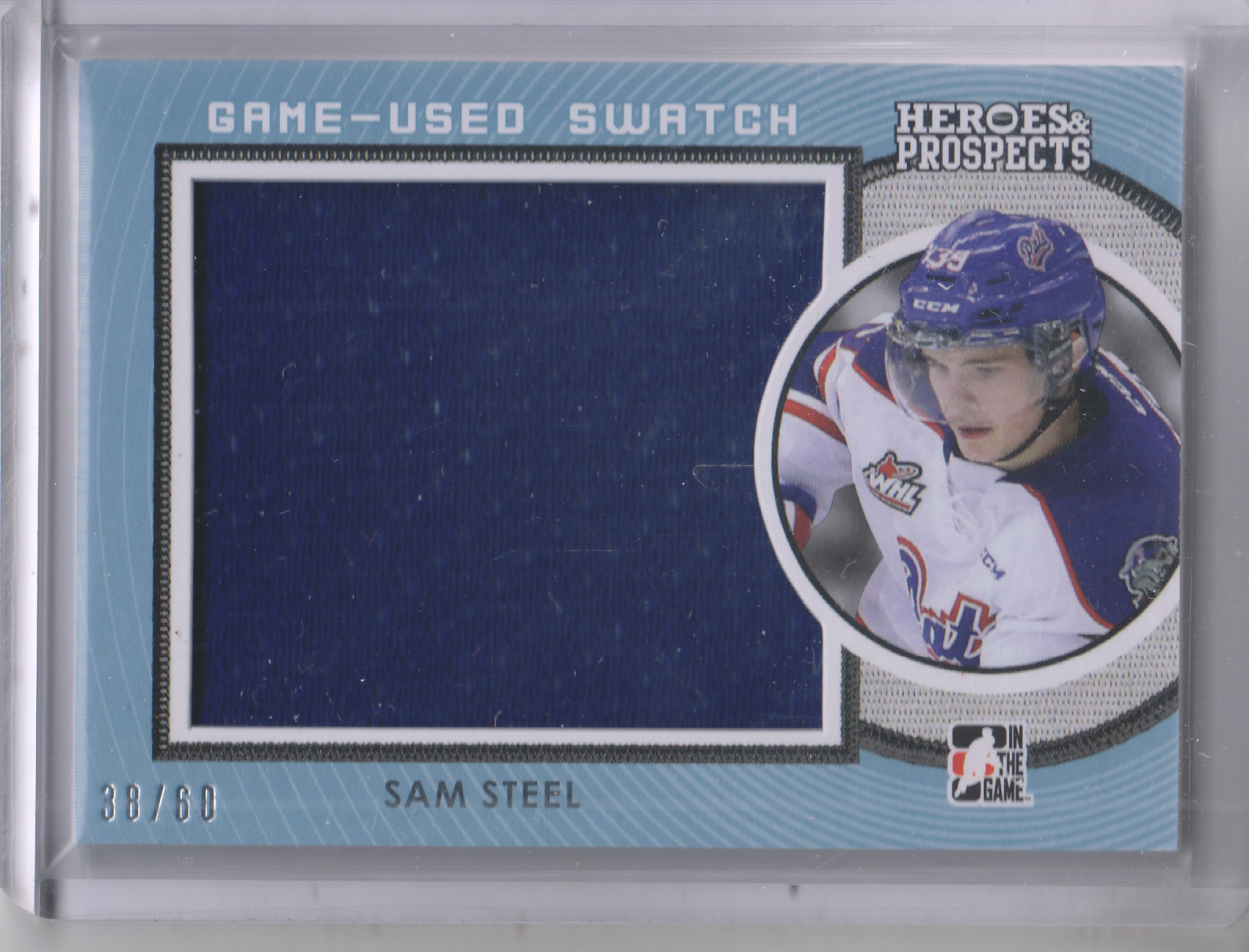2014-15 ITG Heroes and Prospects Jersey #SS1 Sam Steel