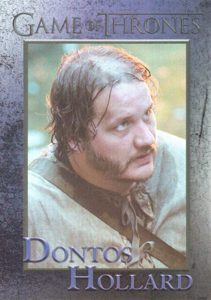 2015 Rittenhouse Game of Thrones Season Four Foil #85 Dontos Hollard