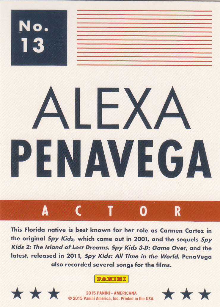Americana (2015 Panini) "Blue" Parallel Cards - Picture 17 of 98