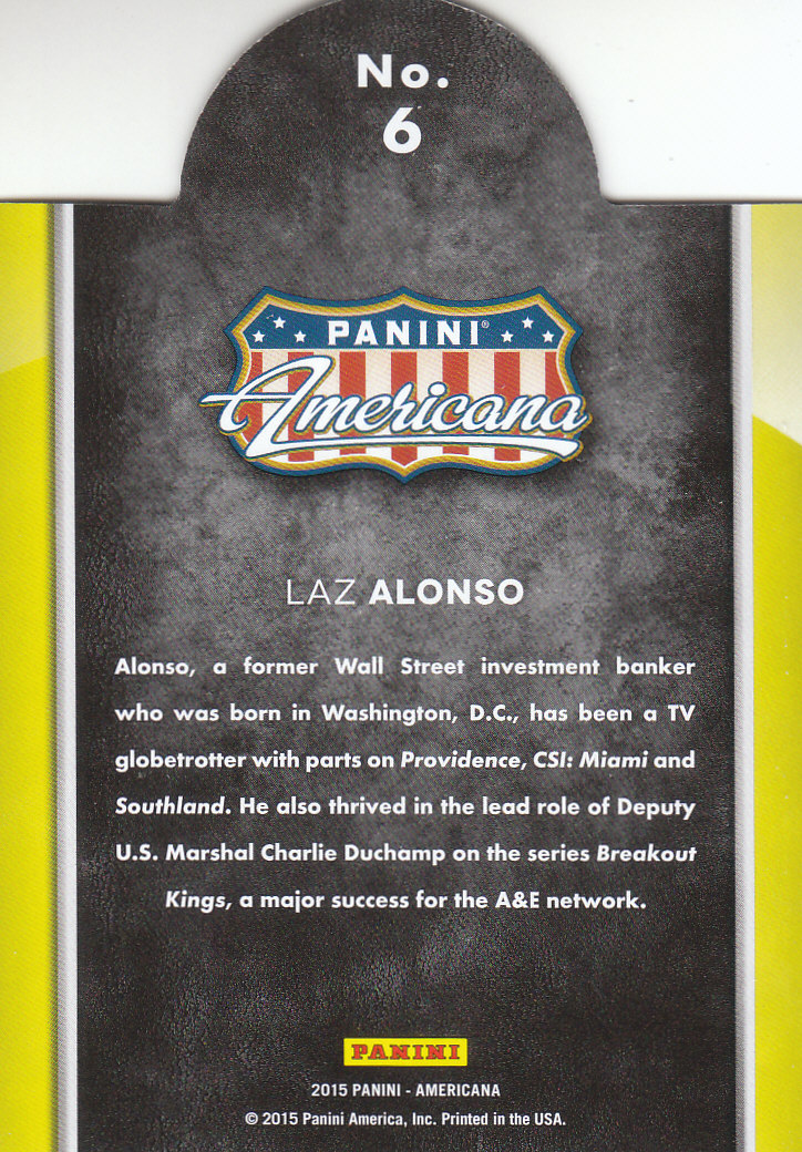 Tarjetas "Insertar" Americana (2015 Panini) - Imagen 33 de 193