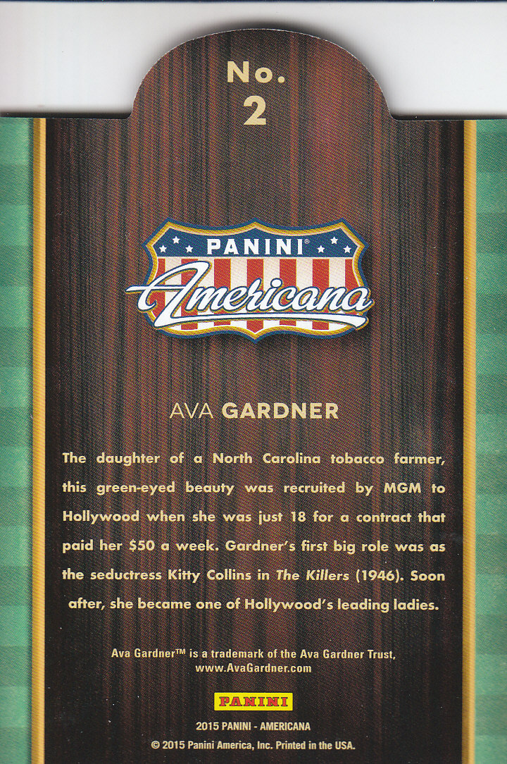 Tarjetas "Insertar" Americana (2015 Panini) - Imagen 77 de 193