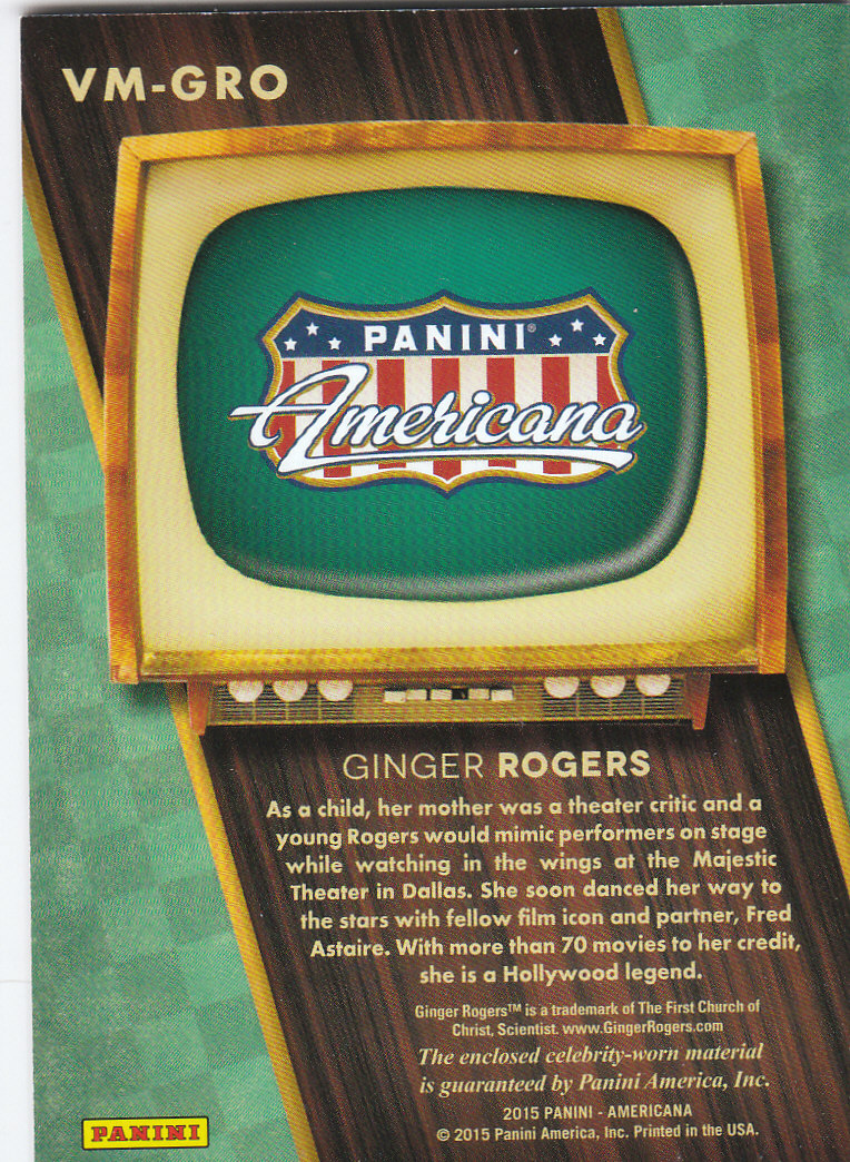 Tarjetas "Insertar" Americana (2015 Panini) - Imagen 95 de 193