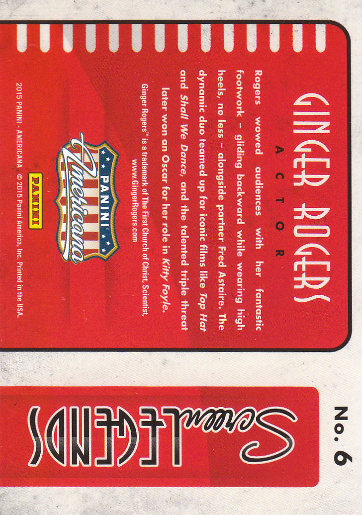 Tarjetas "Insertar" Americana (2015 Panini) - Imagen 107 de 193