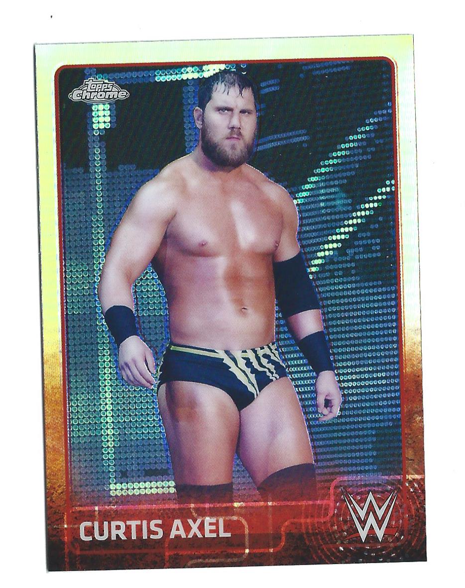 2015 Topps Chrome WWE Refractors #17 Curtis Axel