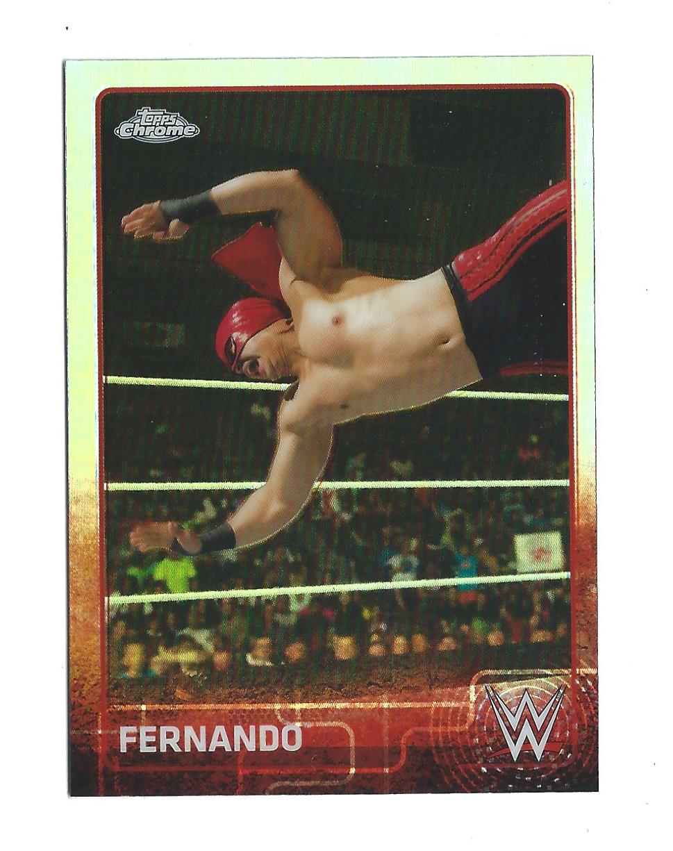 2015 Topps Chrome WWE Refractors #30 Fernando