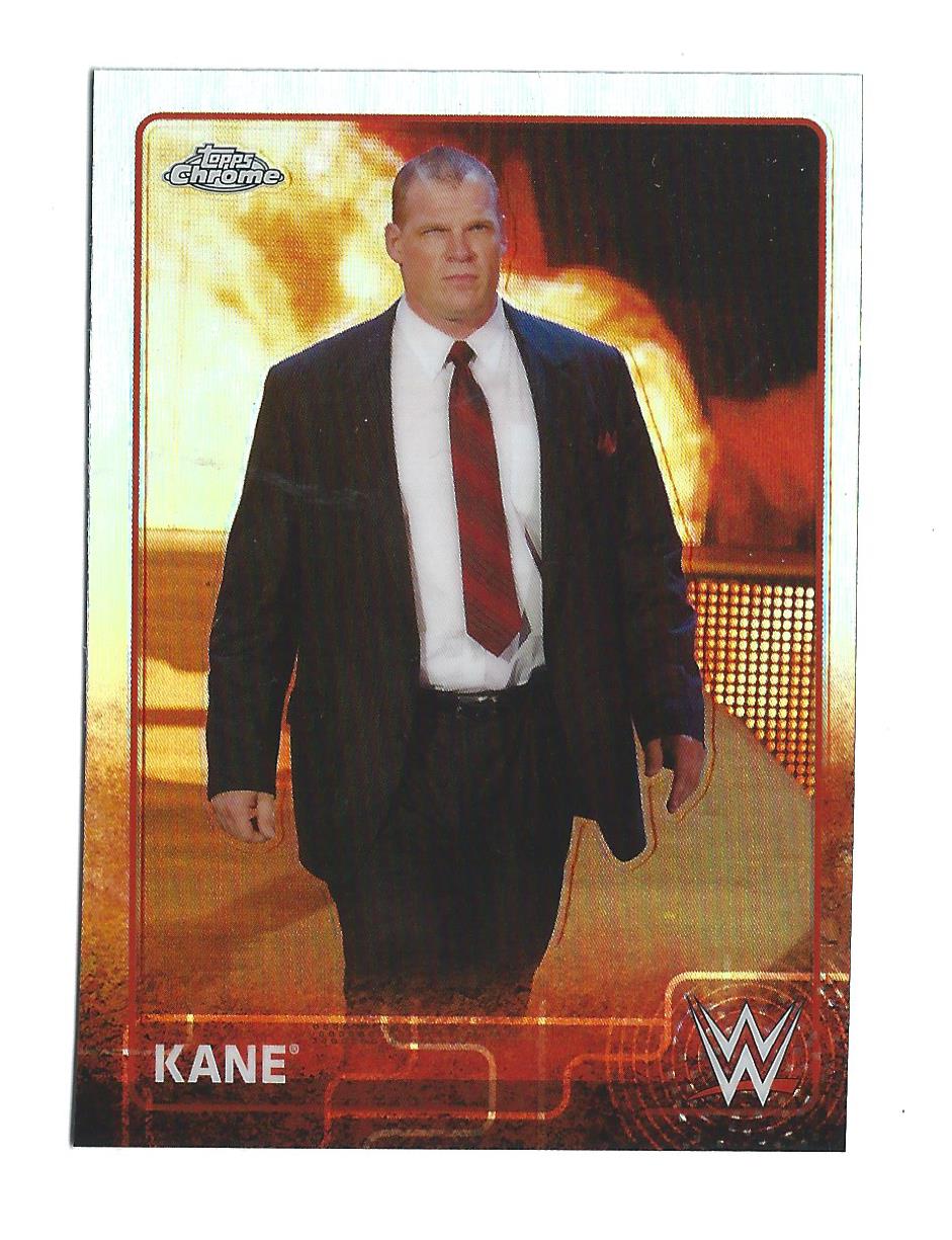 2015 Topps Chrome WWE Refractors #40 Kane