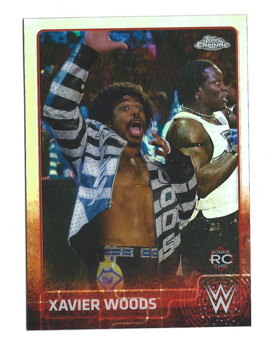 2015 Topps Chrome WWE Refractors #76 Xavier Woods