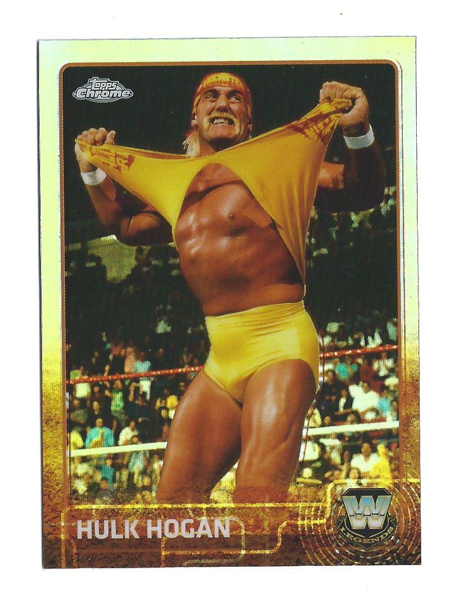 2015 Topps Chrome WWE Refractors #83 Hulk Hogan