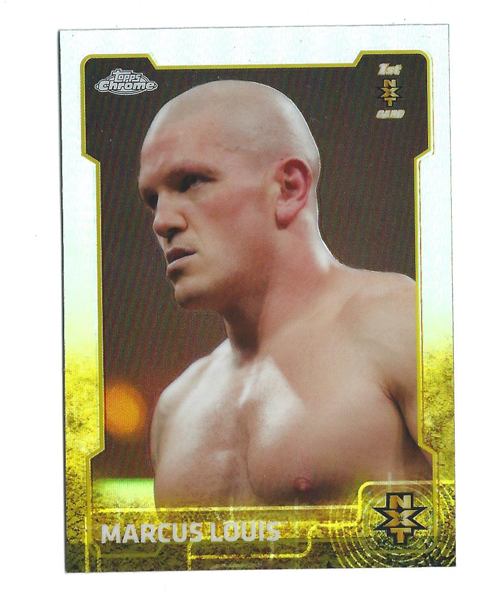 2015 Topps Chrome WWE Refractors #98 Marcus Louis NXT