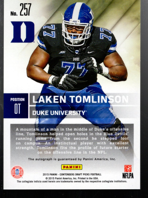 B2183- 2015 Panini Contenders Draft Picks FB 1-275 You Pick- 15+ FREE US SHIP - Picture 188 of 416