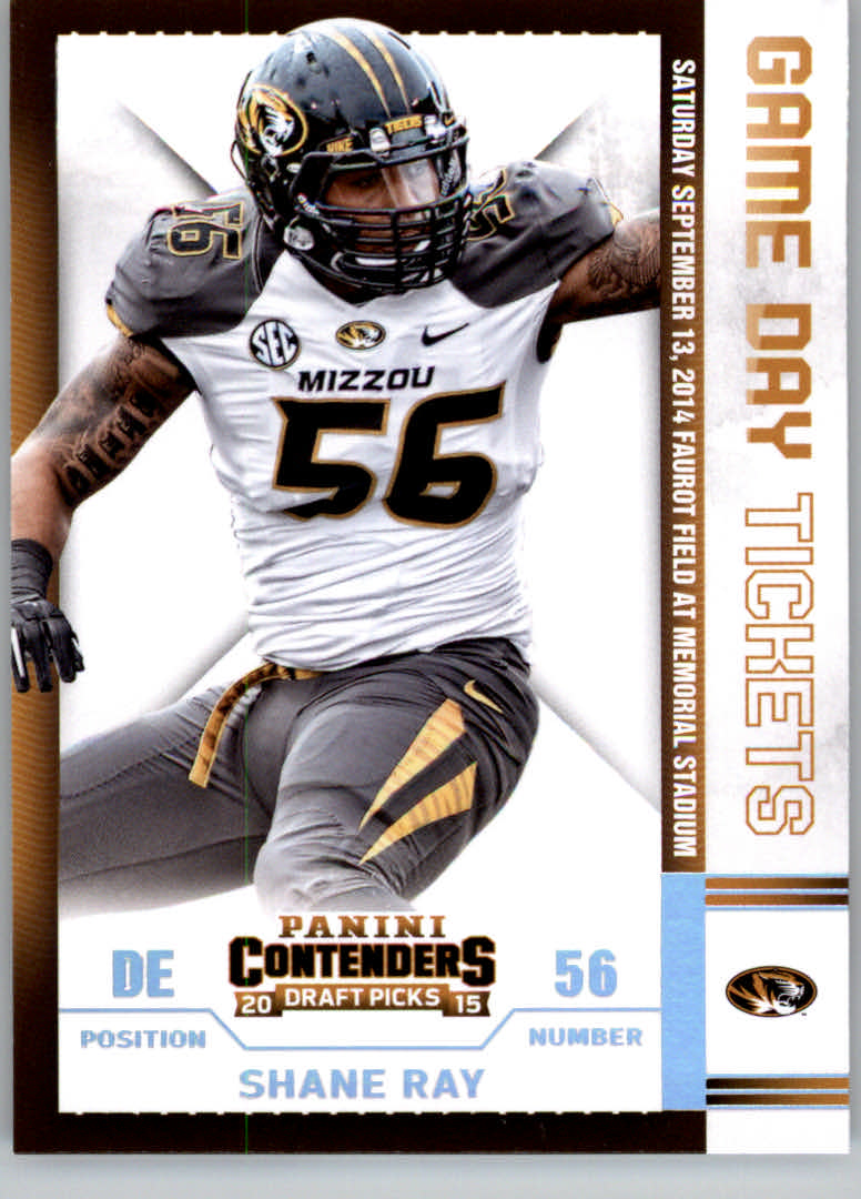 2015 Panini Contenders Draft Picks Game Day Tickets #40 Shane Ray