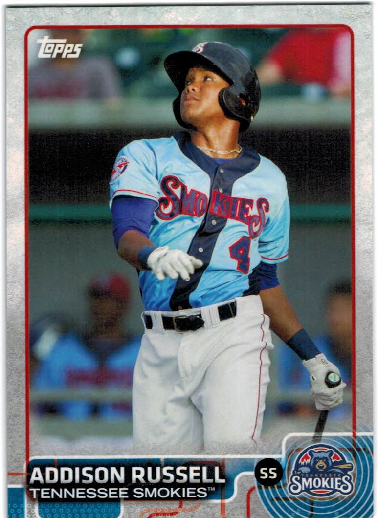 2015 Topps Pro Debut #170B Addison Russell SP/Batting