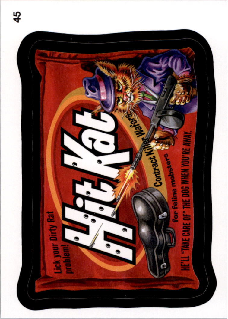 2015 Wacky Packages Series One #45 Hit Kat - NM-MT