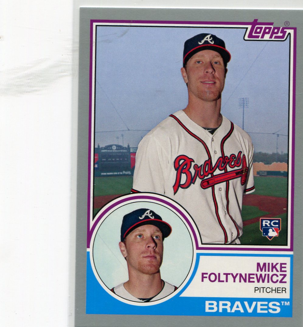 2015 Topps Archives Silver #296 Mike Foltynewicz
