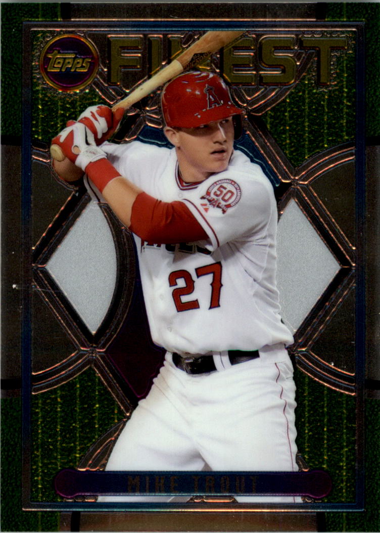 2015 Finest '95 Topps Finest #94F03 Mike Trout