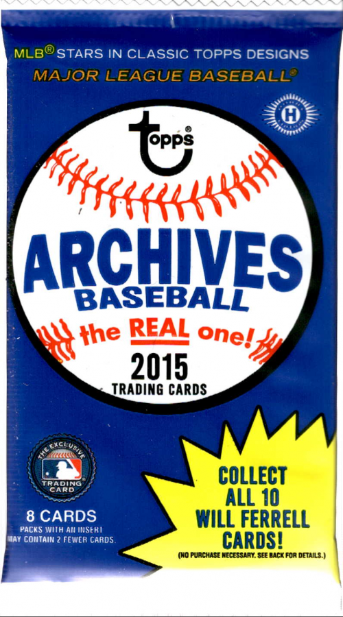 2015 Topps Archives Baseball Hobby Pack