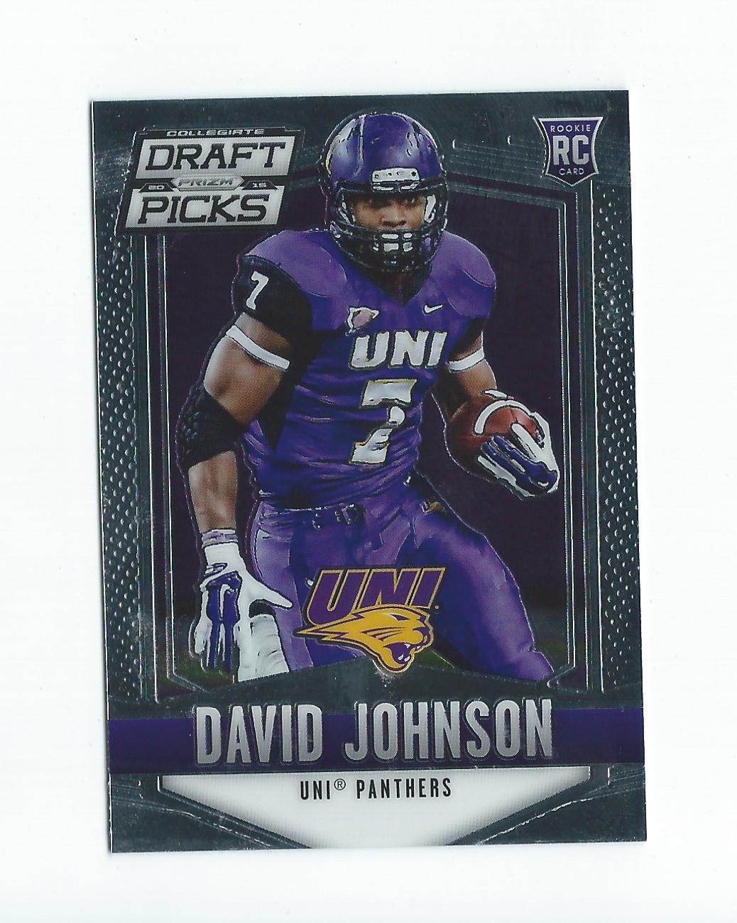 2015 Panini Prizm Draft Picks #172 David Johnson RC