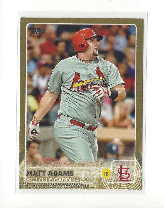 2015 Topps Gold #372 Matt Adams