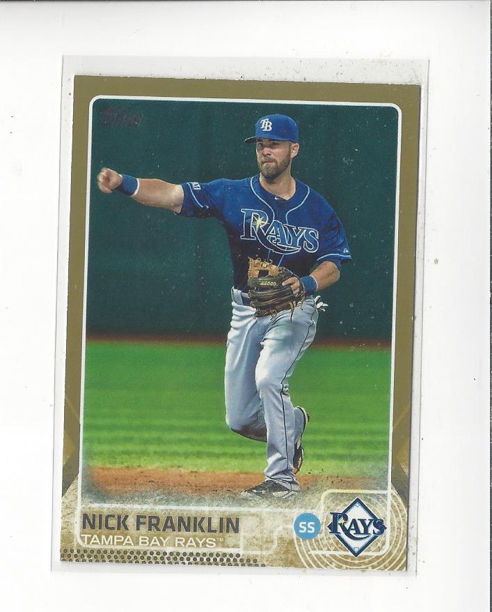 2015 Topps Gold #446 Nick Franklin
