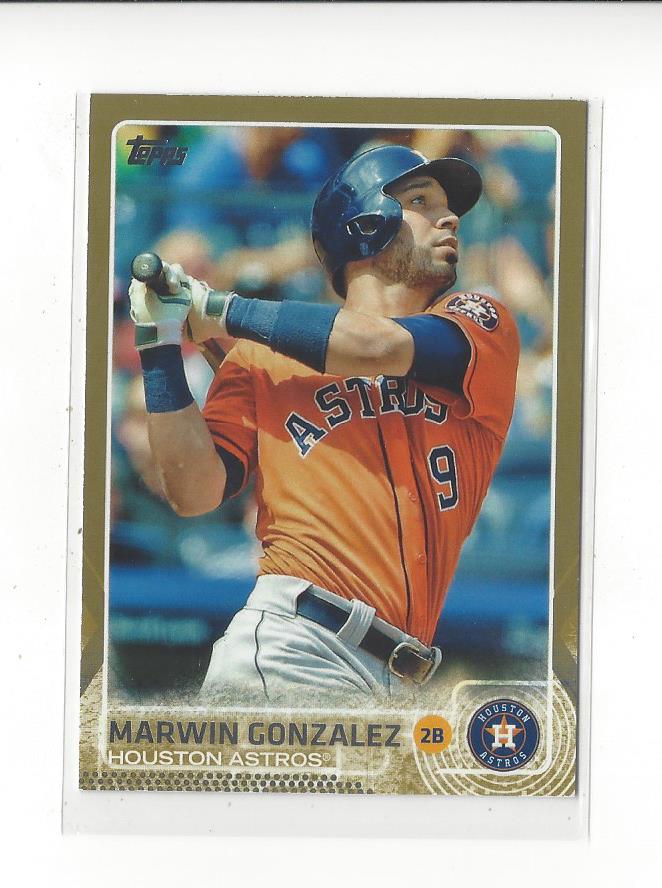 2015 Topps Gold #533 Marwin Gonzalez