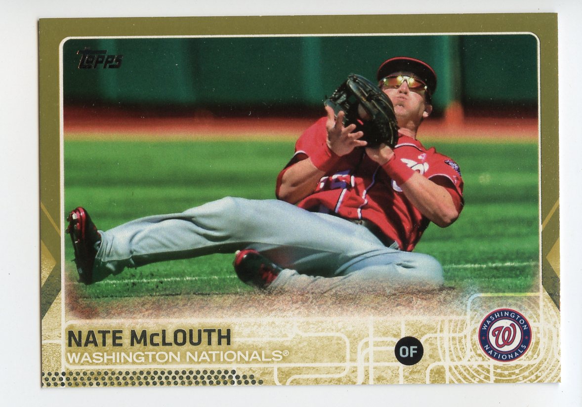 2015 Topps Gold #676 Nate McLouth