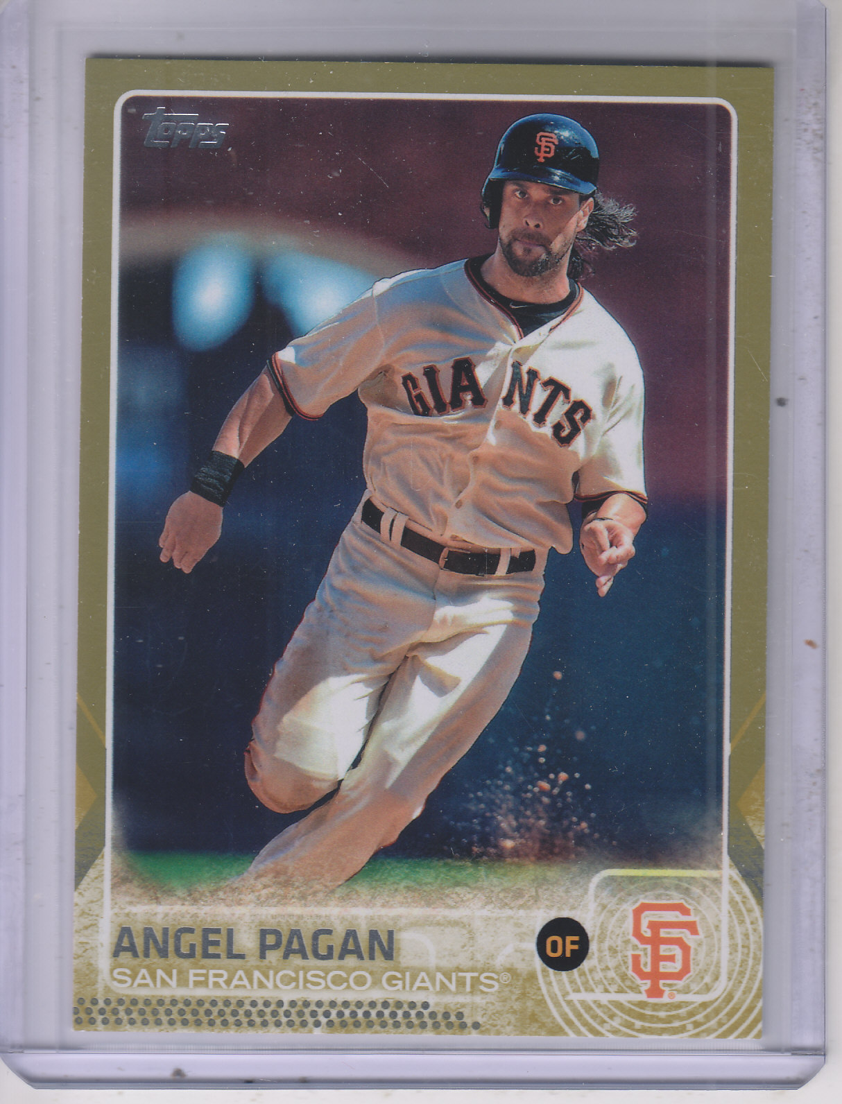 2015 Topps Gold #688 Angel Pagan