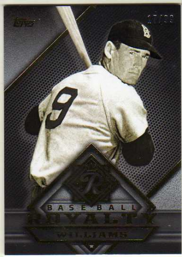 2015 Topps Baseball Royalty Silver #BR3 Ted Williams