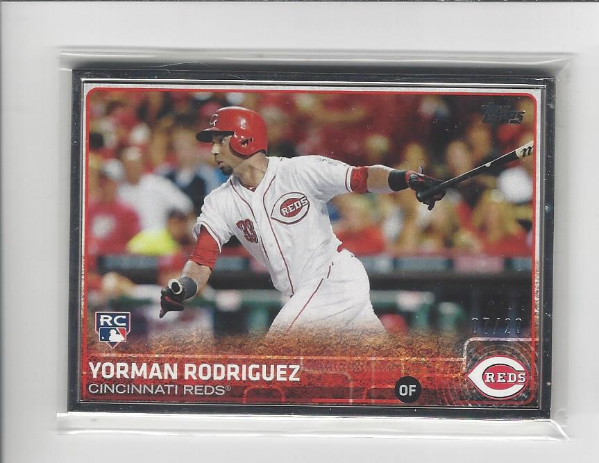 2015 Topps Framed #641 Yorman Rodriguez