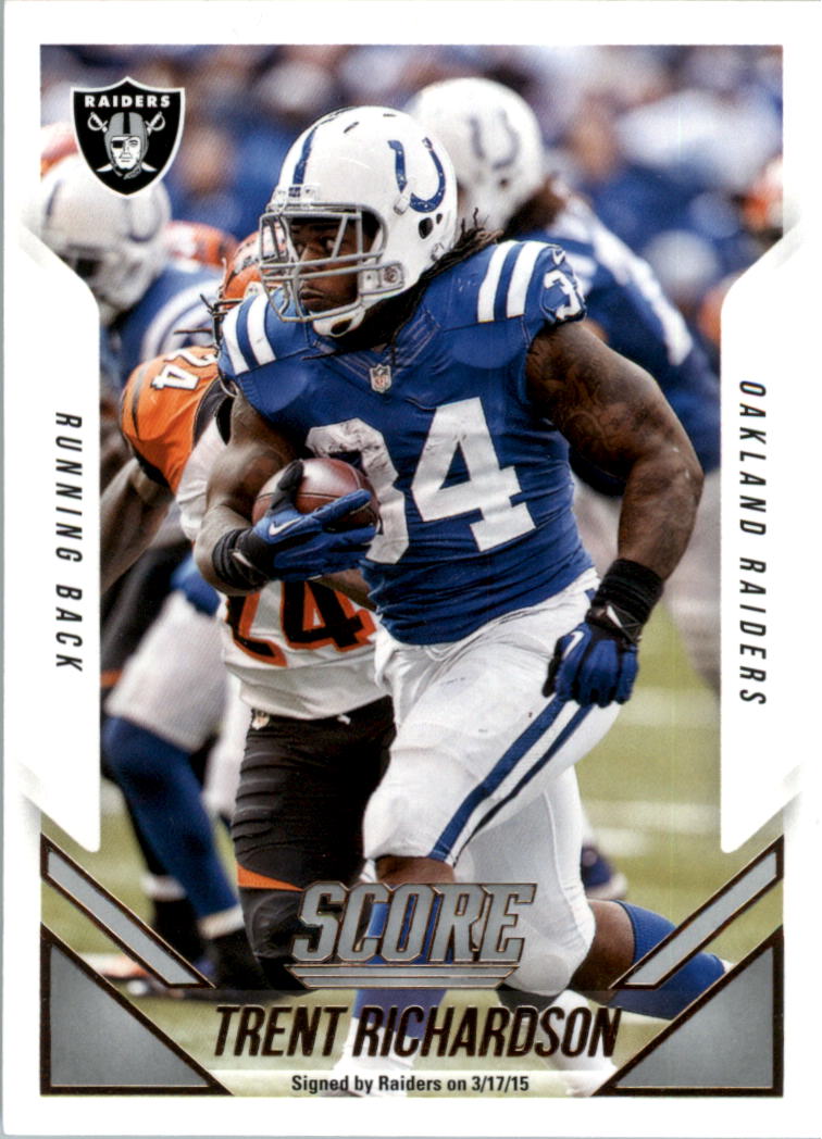 2015 Score Football Card Pick (Base) 259-440