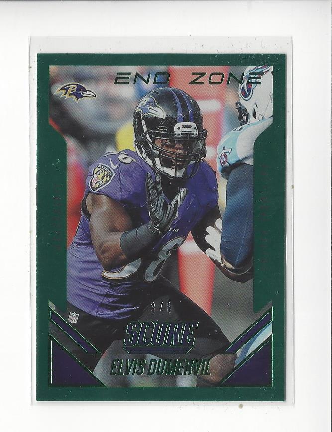 2015 Score End Zone #330 Elvis Dumervil