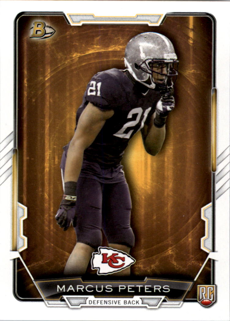 2015 Bowman #R1 Marcus Peters RC
