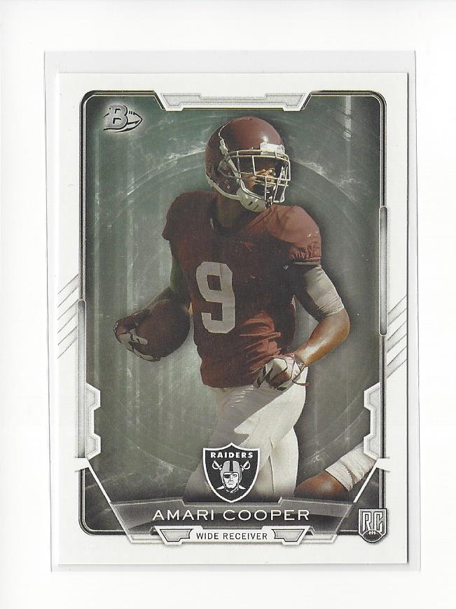 2015 Bowman #R44 Amari Cooper RC