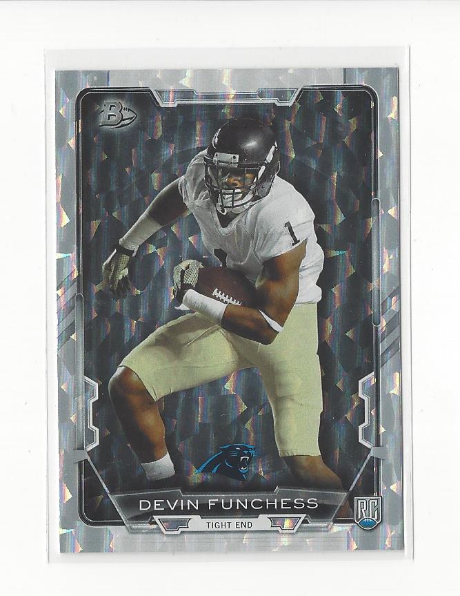 2015 Bowman Rainbow Silver Ice #R40 Devin Funchess