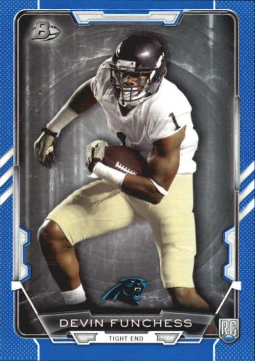 2015 Bowman Blue #R40 Devin Funchess